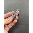 thumbnail image 4 of Pear Shape Turquoise Earrings Dangle Earrings Simple Earrings Teardrop Earrings, 4 of 4