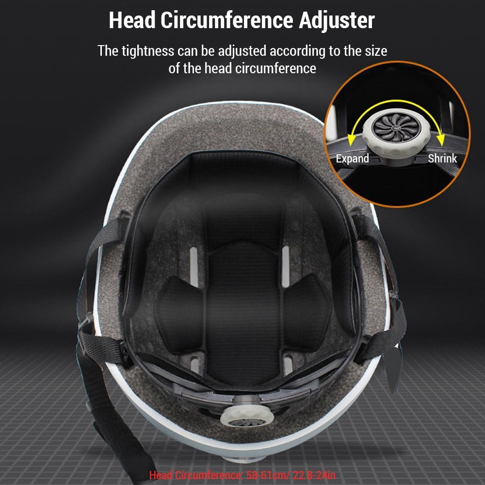 Lightweight Breathable Cycling Helmet with Night Warning Light