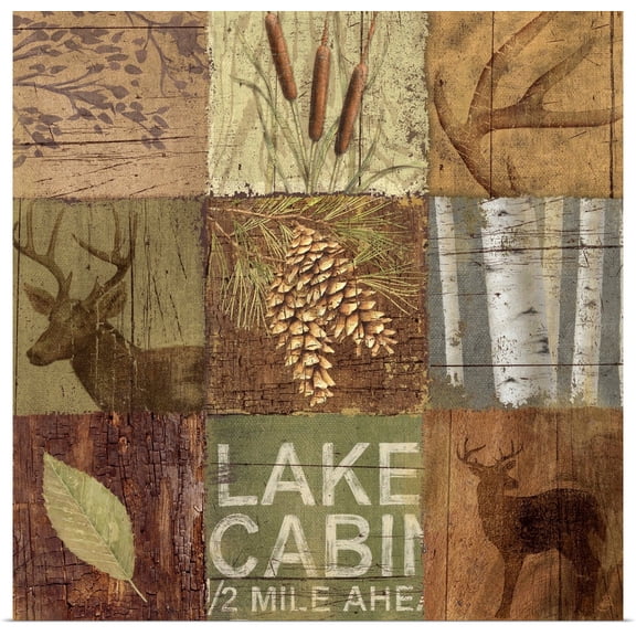 Great BIG Canvas | Rolled Daphne Brissonnet Poster Print entitled Mountain Trail