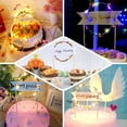 thumbnail image 5 of Efavormart Happy Birthday LED Cake Topper, Floral Wreath Cake Topper With Flashing Light for Garland Cake Topper Lovely Decoration with Led Light Birthday Party Supplies, 5 of 11