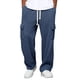 thumbnail image 1 of Ceisia Men's Trendy Solid Color Gift Elastic Drawstring Waist Casual Sport Trousers with Pockets, 1 of 7