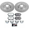thumbnail image 3 of PowerStop Rear Z26 Street Warrior Carbon-Fiber Ceramic Brake Pad and Drilled and Slotted Rotor Kit Fits: AUDI Select Models K6139-26, 3 of 9