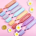 thumbnail image 3 of simhoa 8Pcs Highlighter Marker Pens Fluorescent Tip Highlighting Planner Pastel, 3 of 8