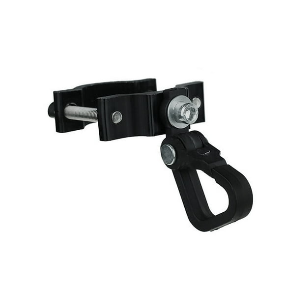 Eigraketly Gancho de almacenamiento para patinete eléctrico, estante colgante frontal para M365, colgador organizador frontal para patinete, Bicicletas eléctricas Negro A