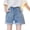 @@-0-Blue254, variant on WOYY Girls Pull On Jean Shorts High Waisted Denim Shorts with Hearts Patches, Sizes 6-16