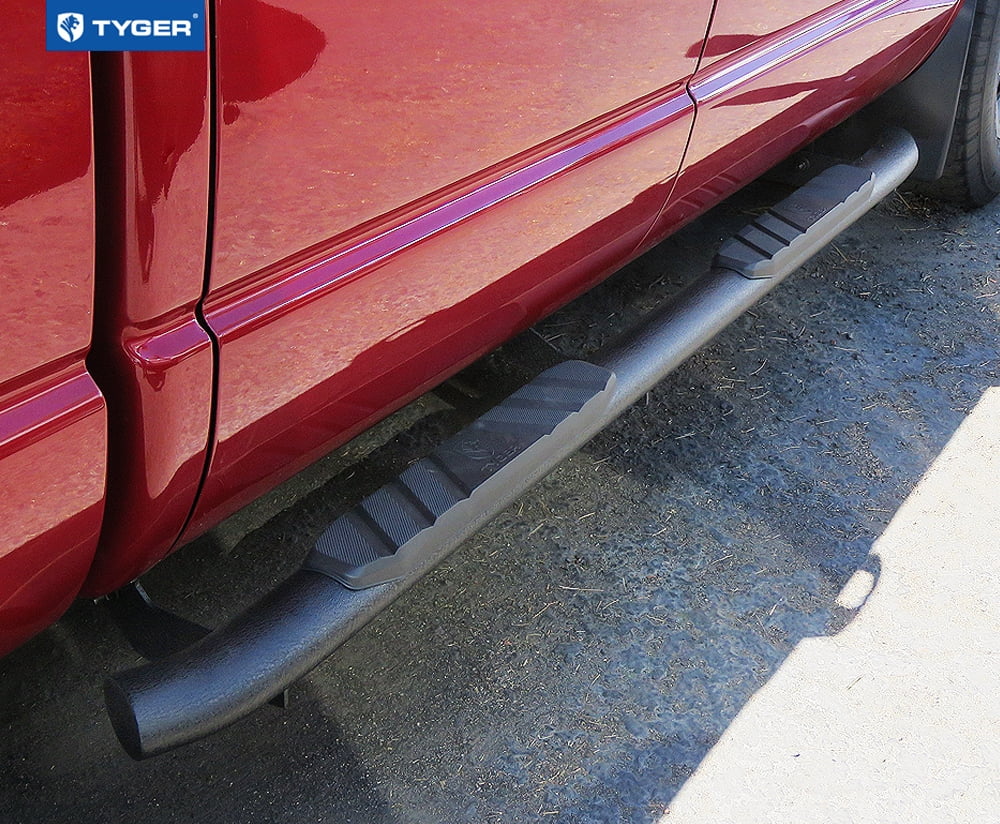 Tyger Auto 3.5" Rider Running Boards Compatible with 2002-2008 Dodge Ram 1500; 2003-2009 2500 3500 | Quad Cab | TG-SS2D35178 | Side Step Rail Nerf Bars