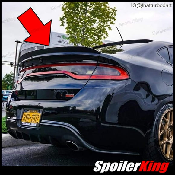 SpoilerKing Spoiler à Lèvres (284G) Compatible avec Dodge Dart 2012-16