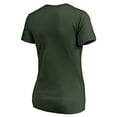 thumbnail image 4 of Women's Green Minnesota Wild Splatter Logo V-Neck T-Shirt, 4 of 4