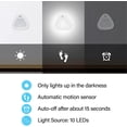 thumbnail image 3 of Qianli automatic Led Night Light, Motion Sensor Led Lamp, With Magnetic Adhesive Strip For Bedrooms, Stairs, Hallway (battery Not Includes) Kalter Guang, 3 of 5