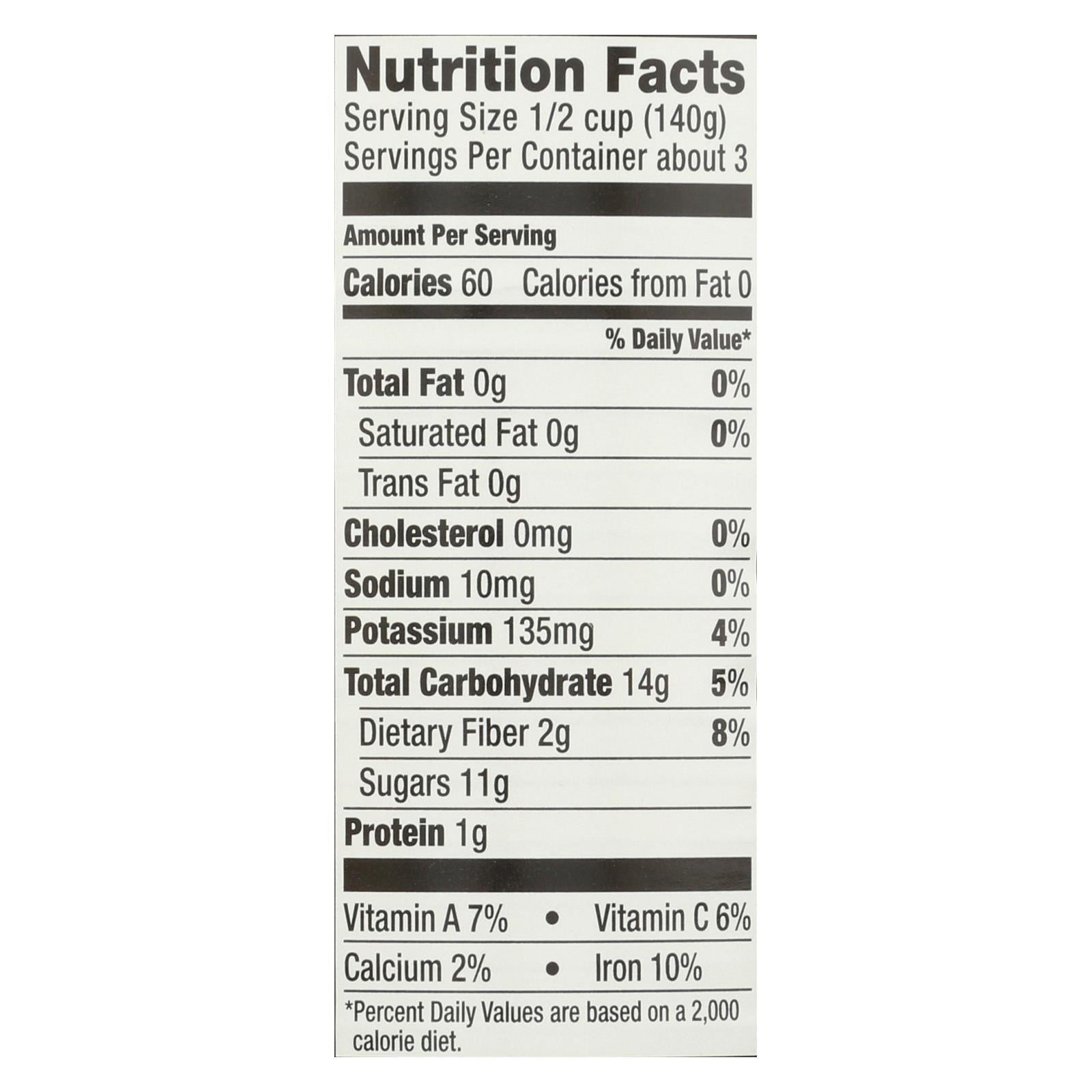 Oregon Fruit Co. Pitted Red Tart Cherries in Water Natural 14.5 oz Can