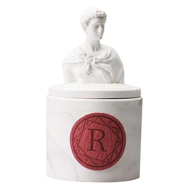 Vela perfumada con escultura de celebridad, vela aromática sin humo, decoración relajante leche de coco vainilla