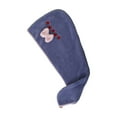 thumbnail image 2 of Turbie Twist, Hair Towel Wrap, Fleece Dry Hair Cap, Super Absorbent Quick Drying, Soft Breathable Shower Cap for Women, 2 of 6