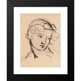 thumbnail image 2 of Benjamin Robert Haydon 11x14 Black Modern Framed Museum Art Print Titled - Portrait Study, 2 of 5
