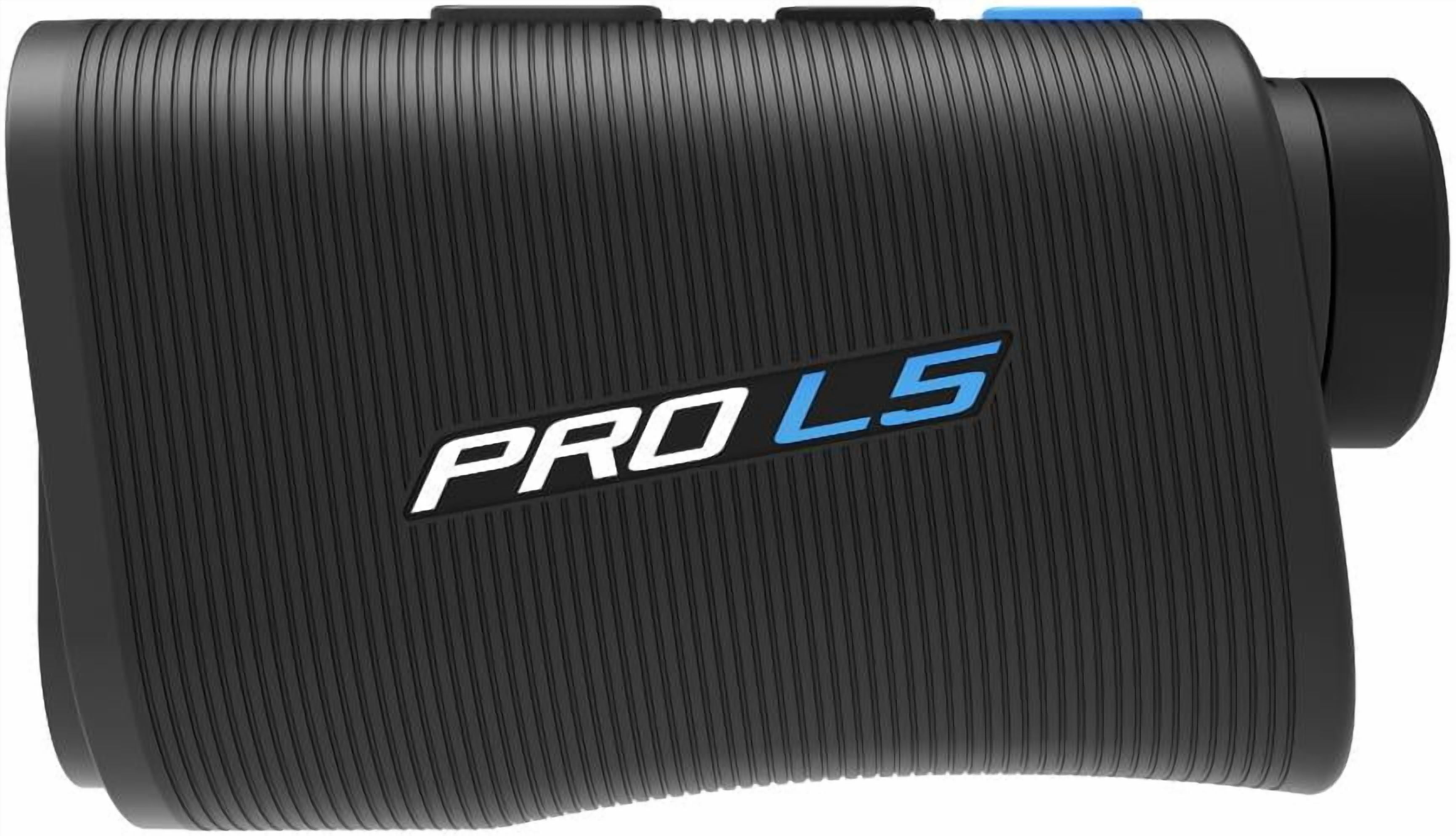 Shot Scope Golf Pro L5 Laser Rangefinder with Slope and Cart Magnet, Black -
