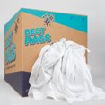 thumbnail image 2 of Arkwright Hand Towel Sized Terry Wipers (50 lb Box), 15x25 to 16x27, Plain White Rags, Perfect Cleaning Cloth for Home, Garage, 2 of 5