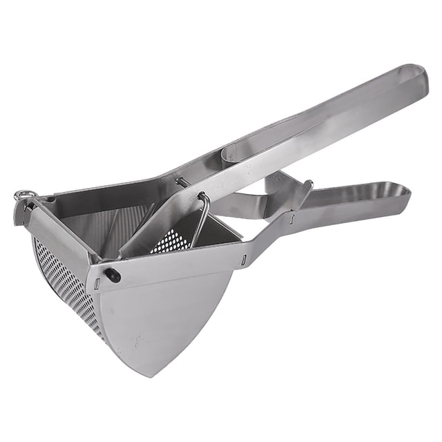 Dasuuxi Potato Ricer,Stainless Steel Potato Masher for Commercial and Home,Ricer Kitchen Tool,Silver