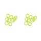 thumbnail image 4 of Sonducket 20 piezas de banda para el cabello de alta elasticidad, alta densidad, decorativa, sin enganches, cuerda para el cabello, accesorios de Amarillo fluorescente 2Conjunto, 4 of 6