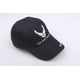 thumbnail image 2 of Gorra de béisbol lisa de algodón con bordado de aviación, 2 of 4