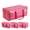 Jelly Pink-4 Pcs, variant on Poly Bags Jelly Pink 4 Pcs Moving Storage Totes