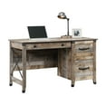 thumbnail image 3 of Pemberly Row Traditional Engineered Wood Desk in Rustic Cedar Brown, 3 of 13