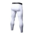 thumbnail image 4 of SDNall Mens Compression Pants Sports Stretch Leggings Trousers Breathable Quick-Drying Wicking Fitness Pants Mens Workout Pants Sizes:S-2XL, 4 of 9