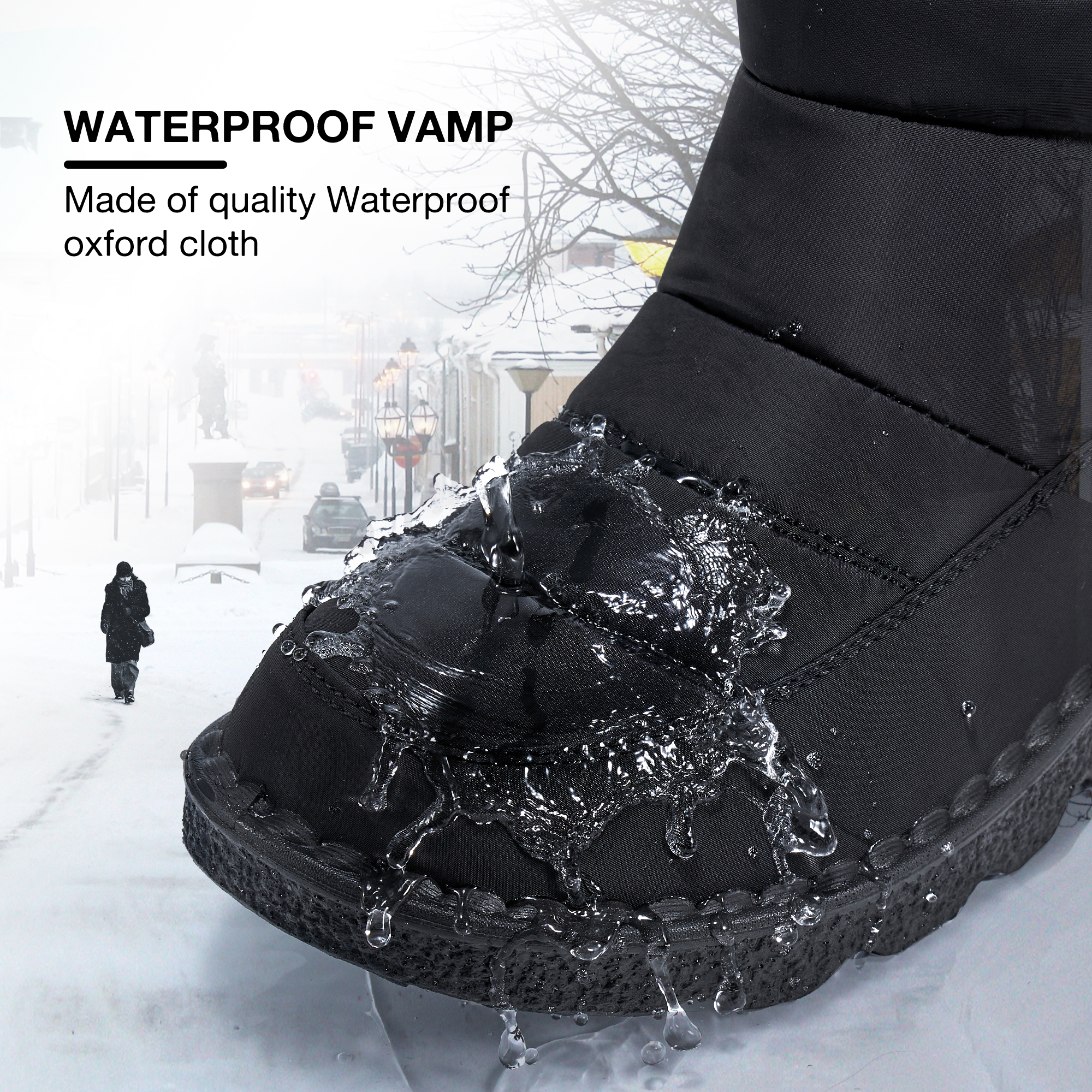 Ecetana Women's Waterproof Winter Snow Boot photo 4