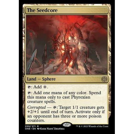 MtG Phyrexia: All Will Be One Rare The Seedcore #259