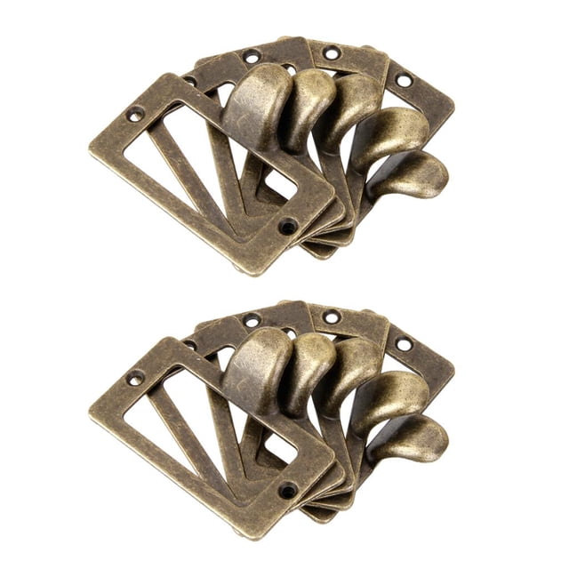 Abbracc 10 Pcs Cadre de Tiroir pour Armoire Classeur Porte-Étiquettes Poignée de Tasse L