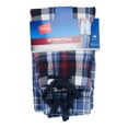 thumbnail image 2 of Hanes Men's and Big Men's Woven Stretch Sleep Jam Shorts, 2-Pack, 2 of 11