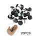 thumbnail image 2 of Hands DIY Paquete de 20 Pies de Nivelación Ajustables Muebles de Pie de Mesa M8 Tornillo Protector de Piso Antideslizante Muebles Ajustables Tornillo de Nivelador Tornillo de Pie de Base Redonda Negra para Sofá Silla Patas de Mesa, 2 of 5