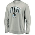 thumbnail image 2 of Men's Heather Gray Minnesota United FC Team Arch Pullover Sweatshirt, 2 of 3