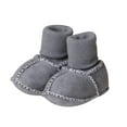 thumbnail image 2 of Nilvkv Children's Walking Shoes Soft Sole Winter 0-1 Years Old Warm Breathable Imitation Sheepskin One Baby Shoes Floor Socks Indoor Shoes, 2 of 5