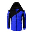 thumbnail image 2 of xiaxaixu Men Leisure Clothes Set, Long Sleeve Hooded Sweatshirt+Solid Color Drawstring Trousers, 2 of 4