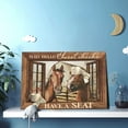 thumbnail image 7 of Bathroom Wall Art Cute Horse Canvas Prints Farmhouse Wall Art Funny Animal Picture Bathroom Decor Framed Home ons Ready To Hang 12x18 Inch, 7 of 7