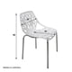 thumbnail image 3 of Silla Eames Blanca Decorativa Comedor Oficina The Shop eames, 3 of 4
