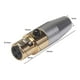 thumbnail image 2 of Conector Adaptador Baoblaze Mini XLR hembra a Macho de sonido, 2 of 8