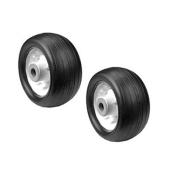 (2) Deck Wheel Fits Toro 63-8400 66-6440 Fits Cub Cadet 734-3195 7343195A Rotary 11956