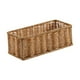 thumbnail image 3 of Cesta de mimbre de imitación perfecl organizador decorativo vintage M, 3 of 8
