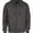 Charcoal Grey, variant on Men's Cotton Blend Lightweight Fleece Zip Up Hoodie Sweatshirt S, Black