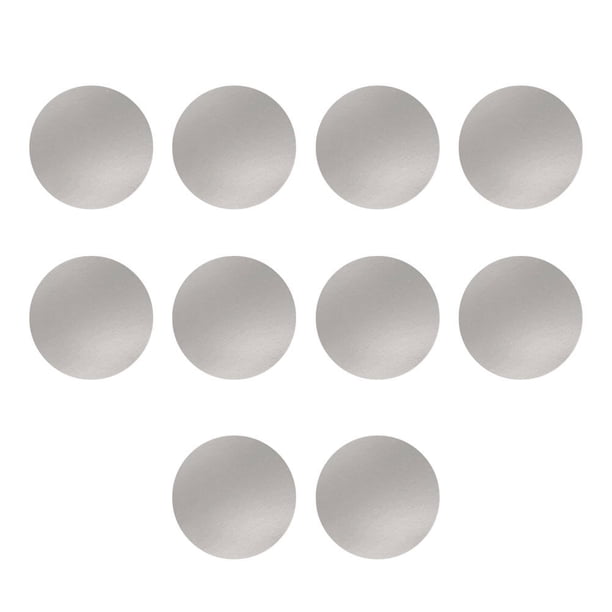 10PCS 25CM Tablero de pastel redondo Papel Mousse Cupcake Círculo Base de cartón Accesorios para hornear