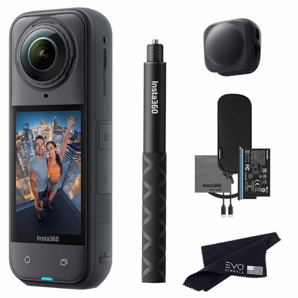 Insta360 X5 Cámara de Acción 360 Impermeable 8K con Kit Completo