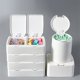 thumbnail image 5 of Caja de almacenamiento de escritorio Caja de almacenamiento de algodón cosmético Kpop Portatarjetas fotográficas, 5 of 10