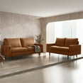 thumbnail image 6 of Saint Birch 13015S Saint Birch Faux Leather Adair Sofa - Brown, 6 of 10