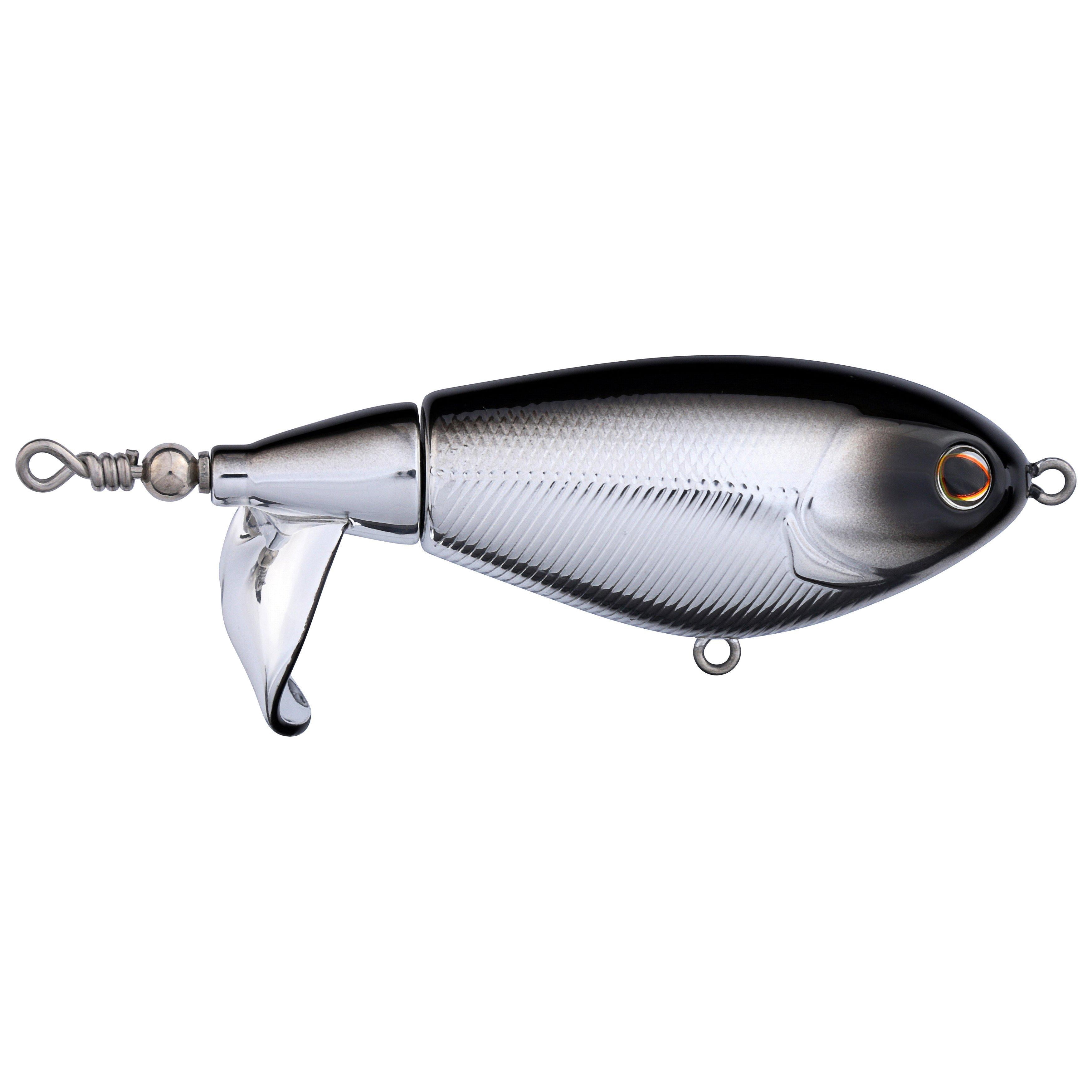 Berkey Choppo Topwater Fishing Lure, Black Chrome, Size 75 (1-Count)