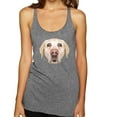 thumbnail image 1 of Wild Bobby, Golden Retriever Cute Gift, Dog Lover, Women Tri-Blend Racerback Tank Top, Premium Heather, Small, 1 of 4