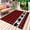 Red, variant on Red Black Plaid Outdoor Rug 4x6 Ft - Reversible Patio Rug Outdoor Camping Rugs, Country Vintage Bear Buffalo Gingham Washable Indoor Outdoor Area Rugs, Non-Slip Outdoor Carpet Runner for Deck/Porch