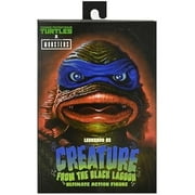 Universal Monsters/Teenage Mutant Ninja Turtles - 7 Scale Action Figure Leonardo as The Creature