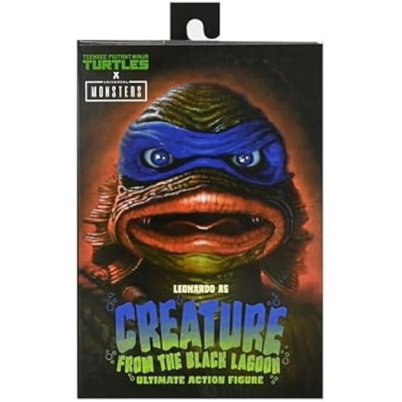 Universal Monsters/Teenage Mutant Ninja Turtles - 7” Scale Action Figure – Leonardo as The Creature