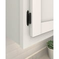 thumbnail image 4 of Amerock Bpr7629 Functional Hardware Variable Overlay Self Closing Face Mount Satin Nickel, 4 of 4