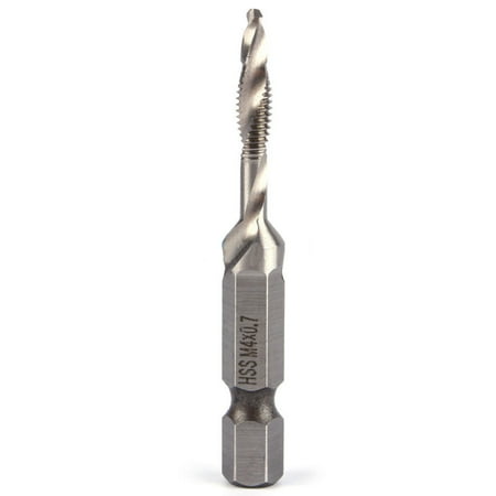 

1/4 Inch Hex Shank HSS Metric Hand Screw Thread Tap Taper Drill Bit Tool M3-M10